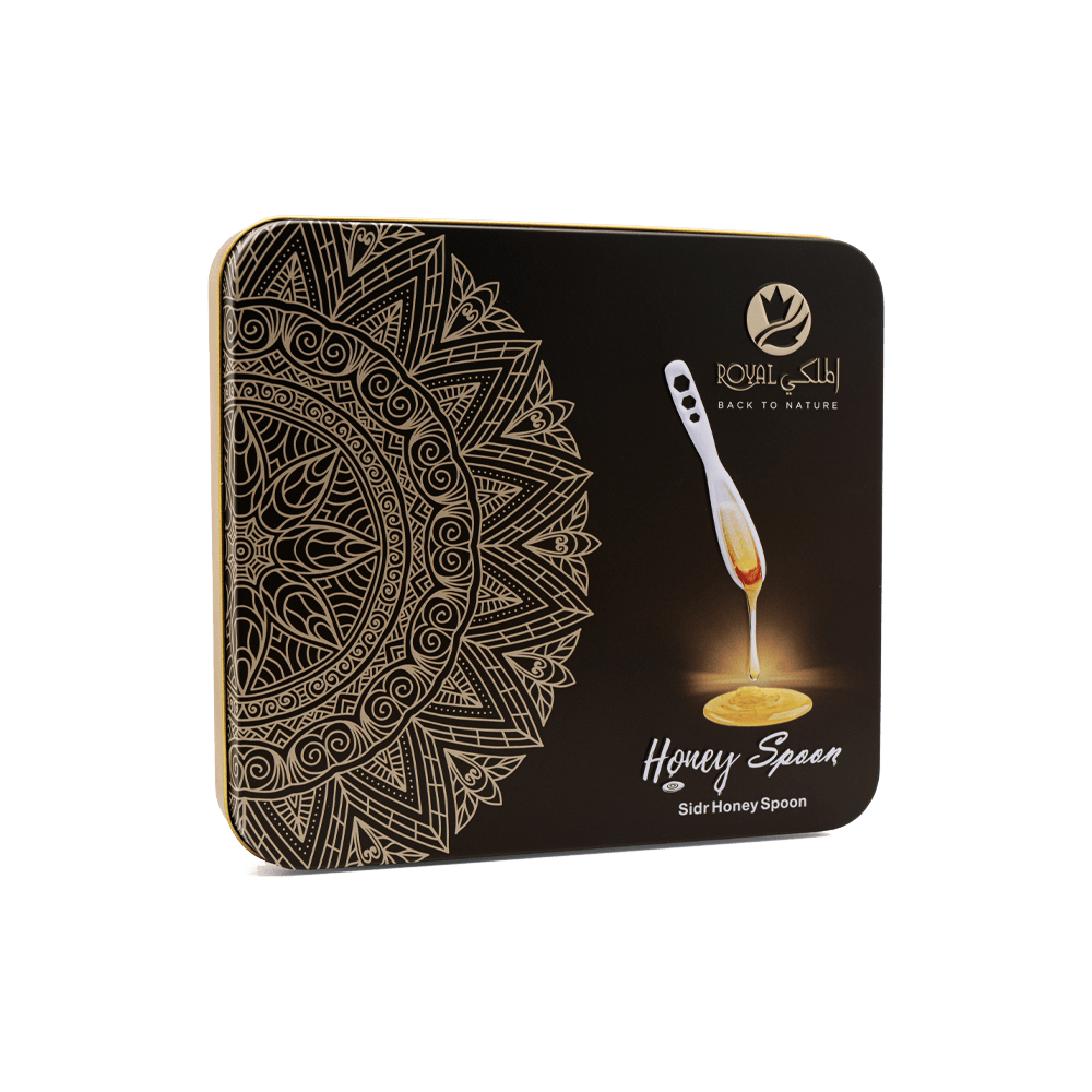 علبة هدية معدن – (9 ملاعق العسل)