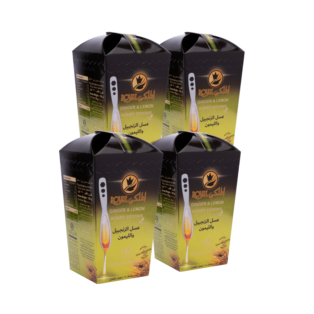 Ginger & Lemon Honey Spoon 10 pieces