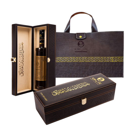 Emirates Sidr Honey with Leather Case 1 KG - luxury Gift