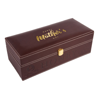 Emirates Sidr Honey With Leather Case – 550G – luxury Gift for Mother Day