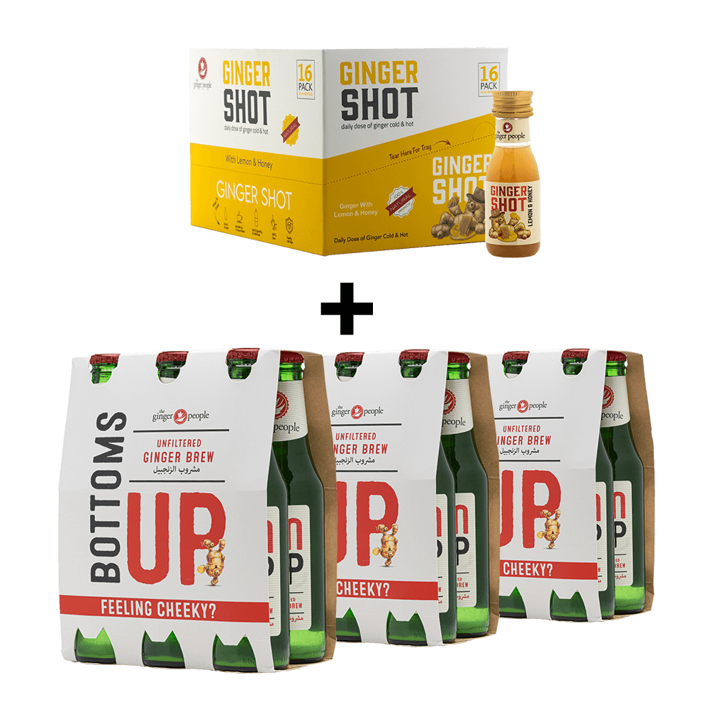 Ginger Brew & Ginger Shot – 34 pcs