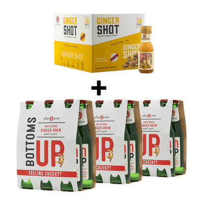 Ginger Brew & Ginger Shot – 34 pcs
