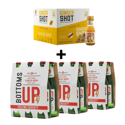 Ginger Brew & Ginger Shot – 34 pcs