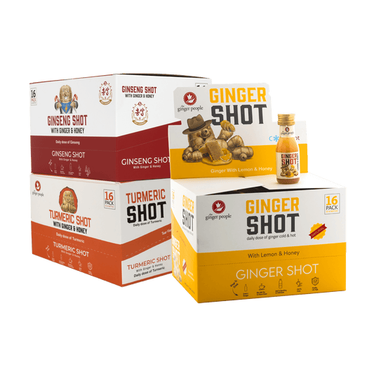شوت الزنجبيل, شوت جينسنغ و شوت كركم – 48 قطعة