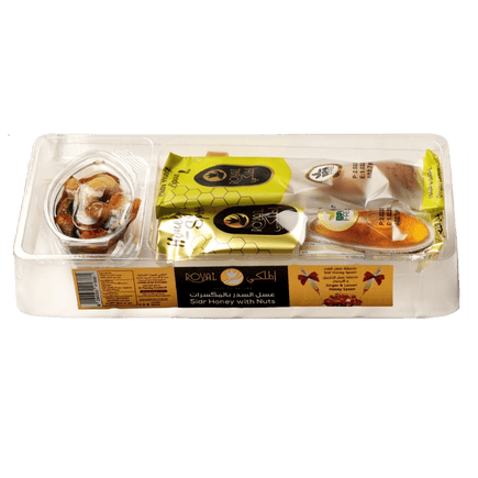 Royal Honey with Fresh Nuts with honey spoon 3 in 1