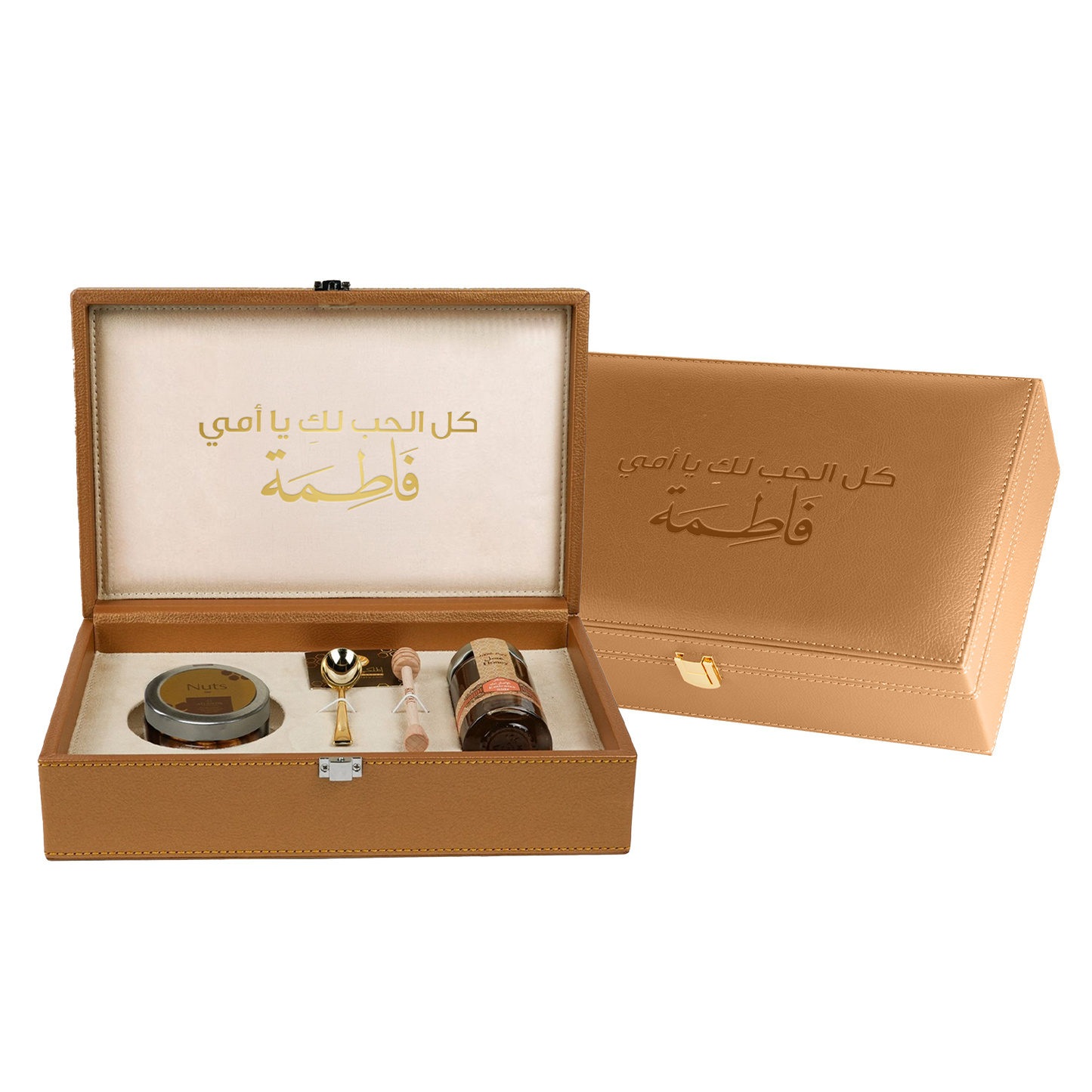 صندوق هدايا عسل ملكي  مخصص لعيد الأم