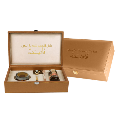صندوق هدايا عسل ملكي  مخصص لعيد الأم