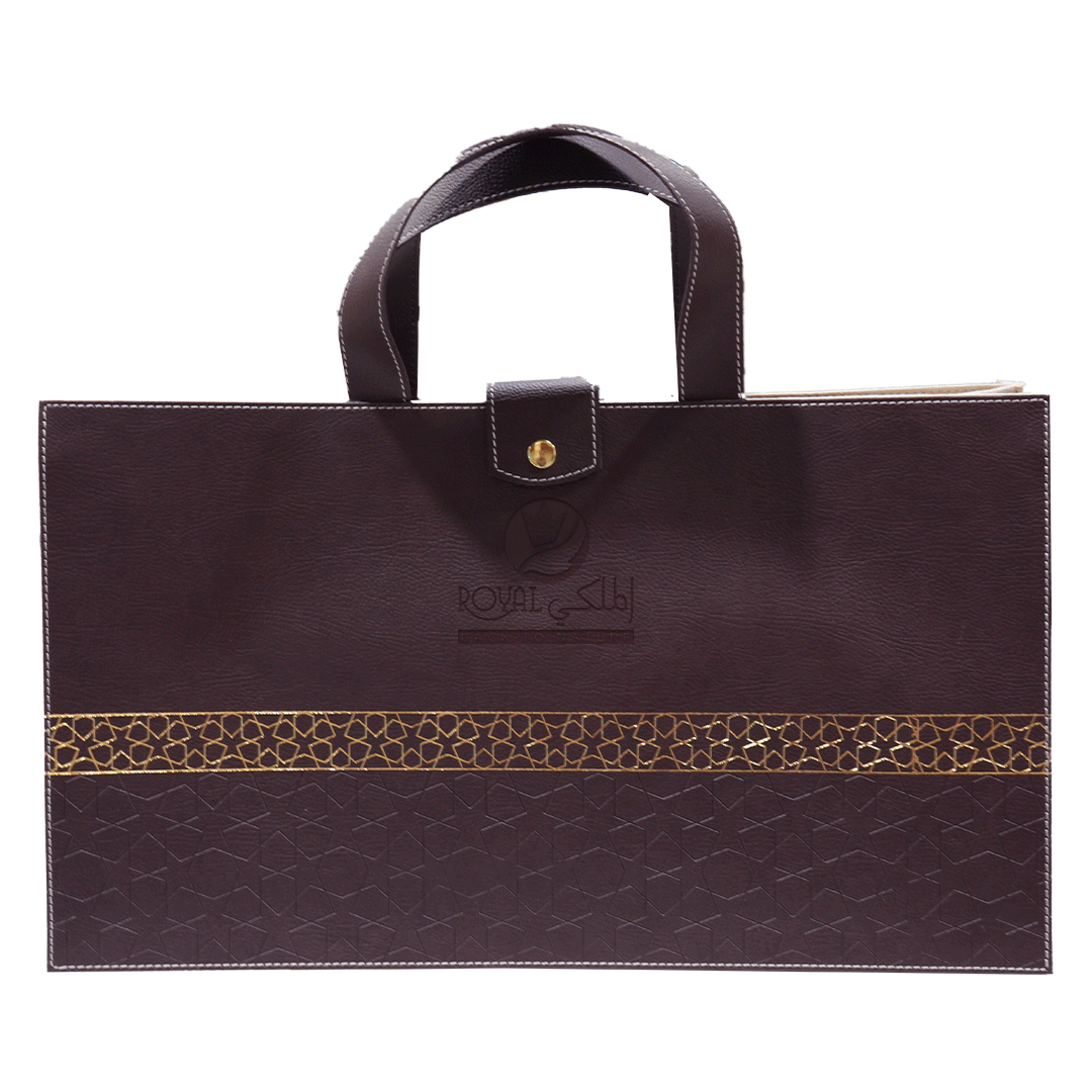 عسل السدر الإماراتي مع حقيبة جلدية 1كغ في كيس جلد