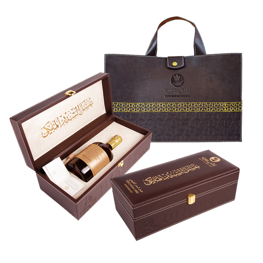 Emirates Sidr Honey with Leather Case – 550G – luxury Gift