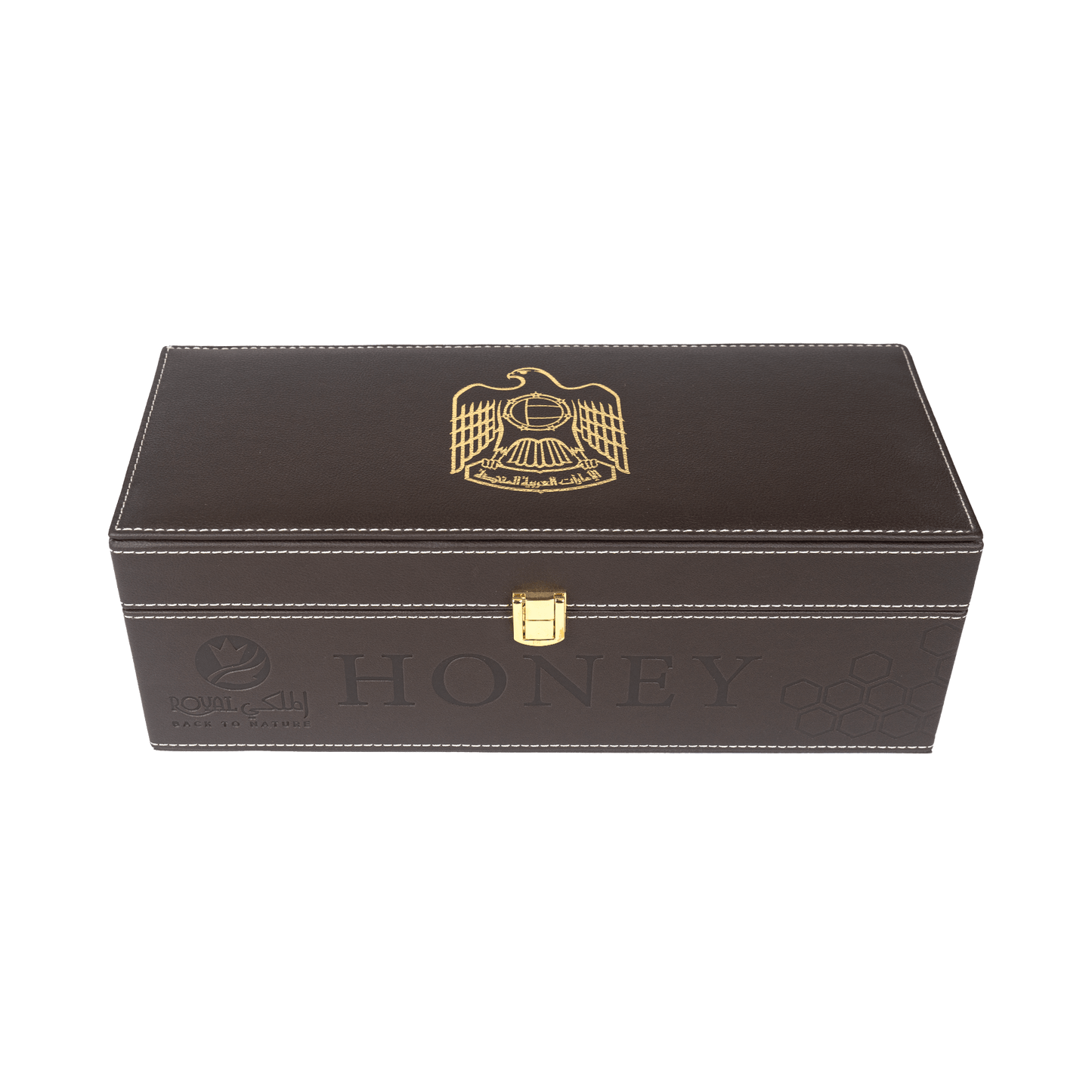 Emirates Samar Honey with Leather Case – 550G – luxury Gift (National Day)