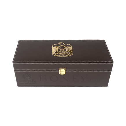 Emirates Samar Honey with Leather Case – 550G – luxury Gift (National Day)