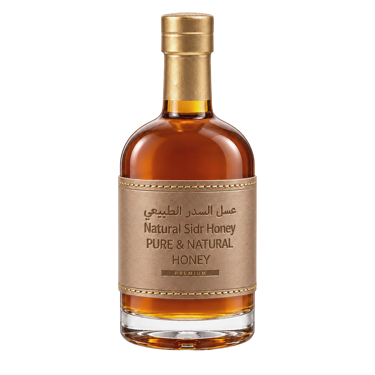 Emirates Sidr Honey with Leather Case – 550G – luxury Gift (National Day)