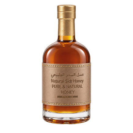 Emirates Sidr Honey with Leather Case – 550G – luxury Gift (National Day)