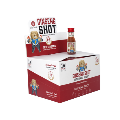 Ginger, Ginseng Shot & Ginger Brew – 38 pcs