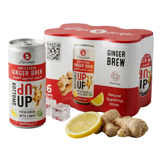 Natural Ginger Brew Cans 180Ml