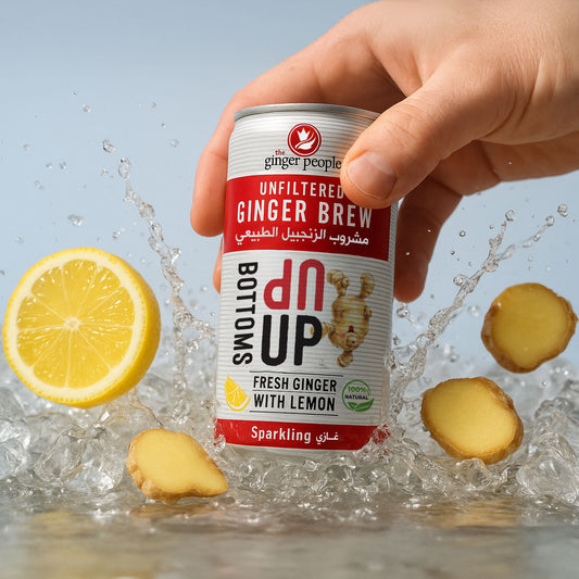 Natural Ginger Brew Cans 180Ml