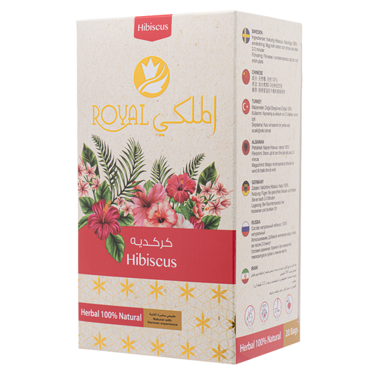 شاي أعشاب الكركديه – 20 كيس