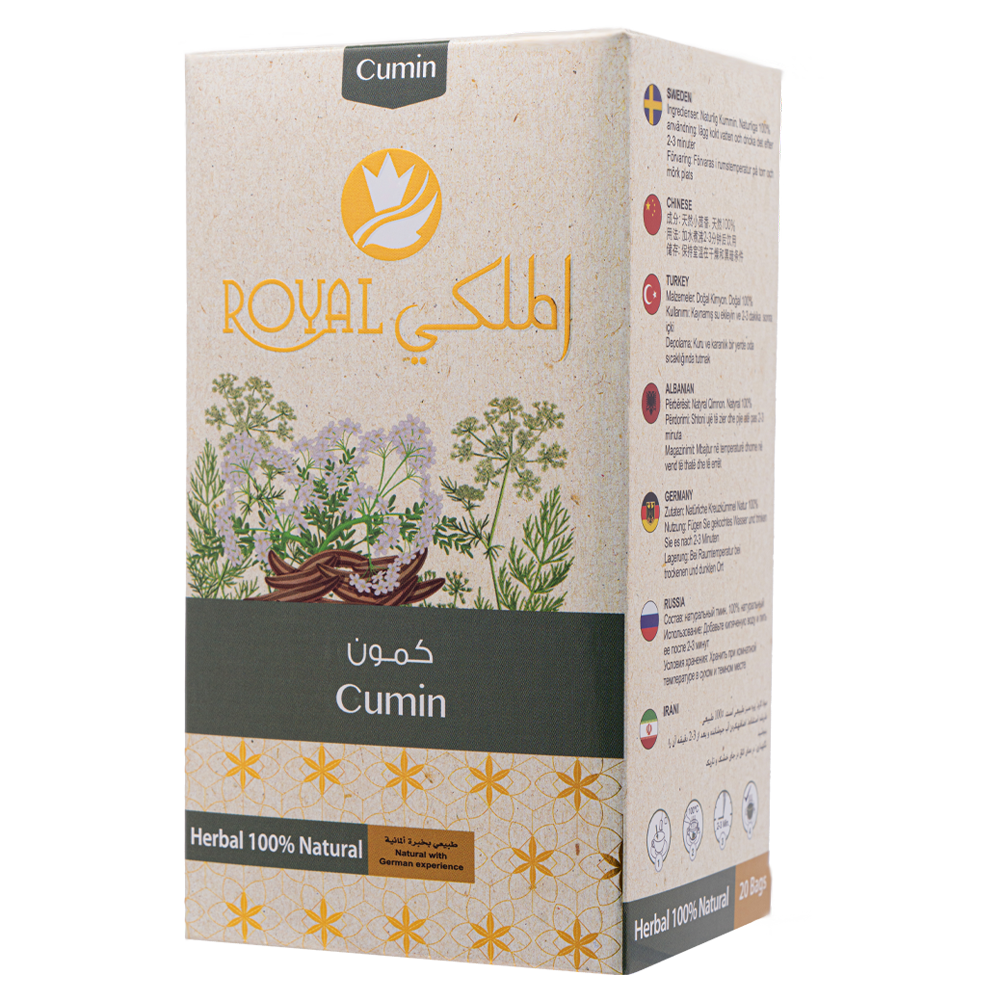 شاي أعشاب الكمون – 20 كيس