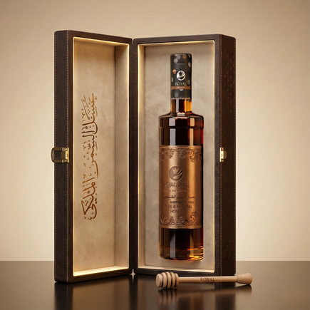 Customize Premium Emirates Samar Honey with Luxury Leather Box – 1kg