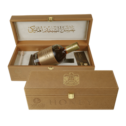 Emirates Sidr Honey with Leather Case – 550G – luxury Gift (National Day)