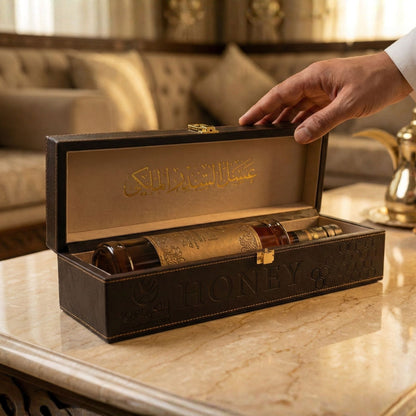Emirates Sidr Honey with Leather Case - luxury Gift