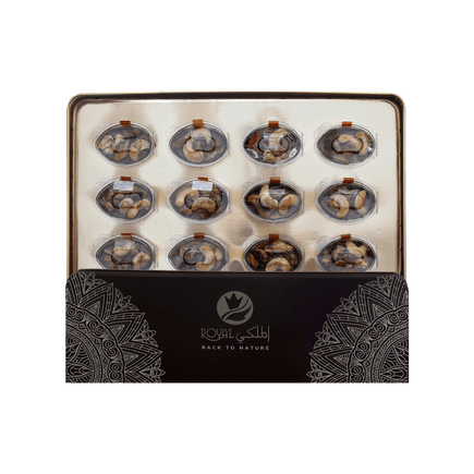 Gift Tin Box – ( 12 Pcs Honey With Nuts)