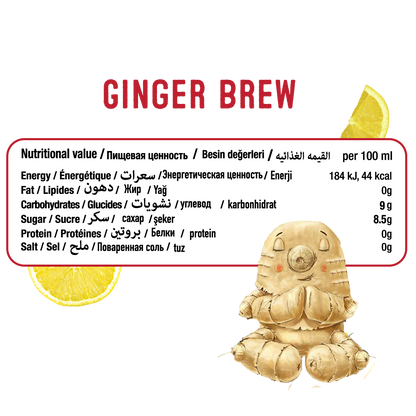 Ginger Brew & Ginger Shot – 34 pcs