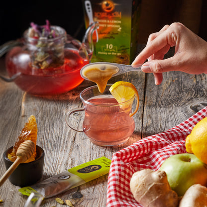 Ginger & Lemon Honey Spoon 10 pieces