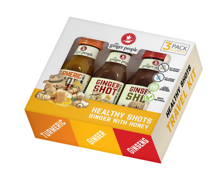 Ginger Shot- pack of 3-mix travel kit
