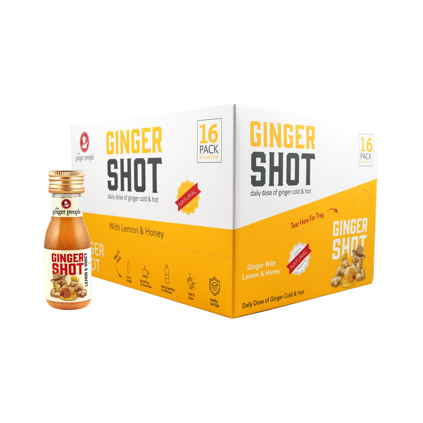 Ginger Shot 30ml Pack Of 16