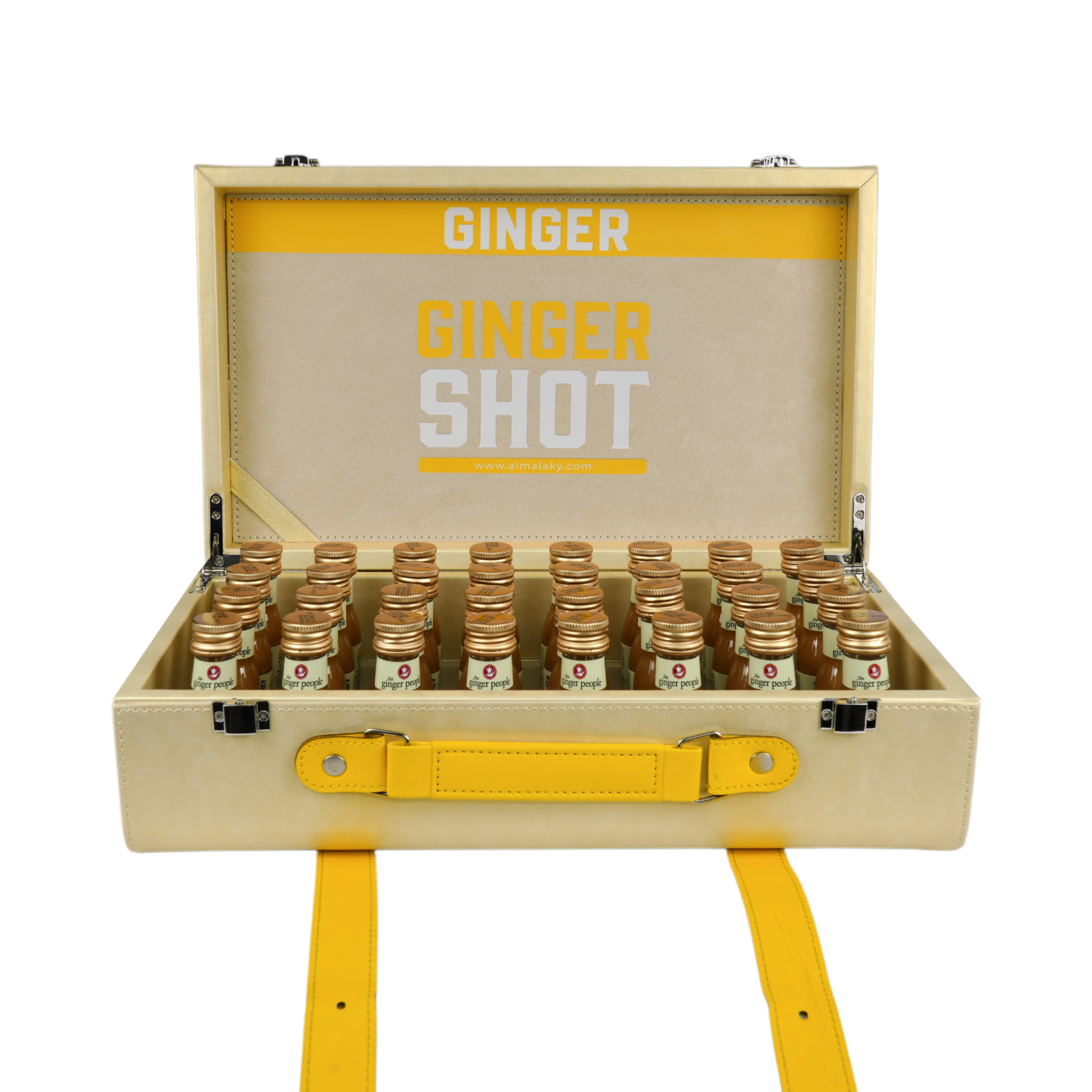 Healthy Mix Shots Kit – Premium Leather Case (32 Shots)