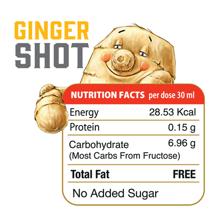 Ginger, Ginseng Shot & Ginger Brew – 38 pcs