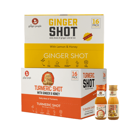  شوت الزنجبيل وشوت الكركم – 32 قطعة