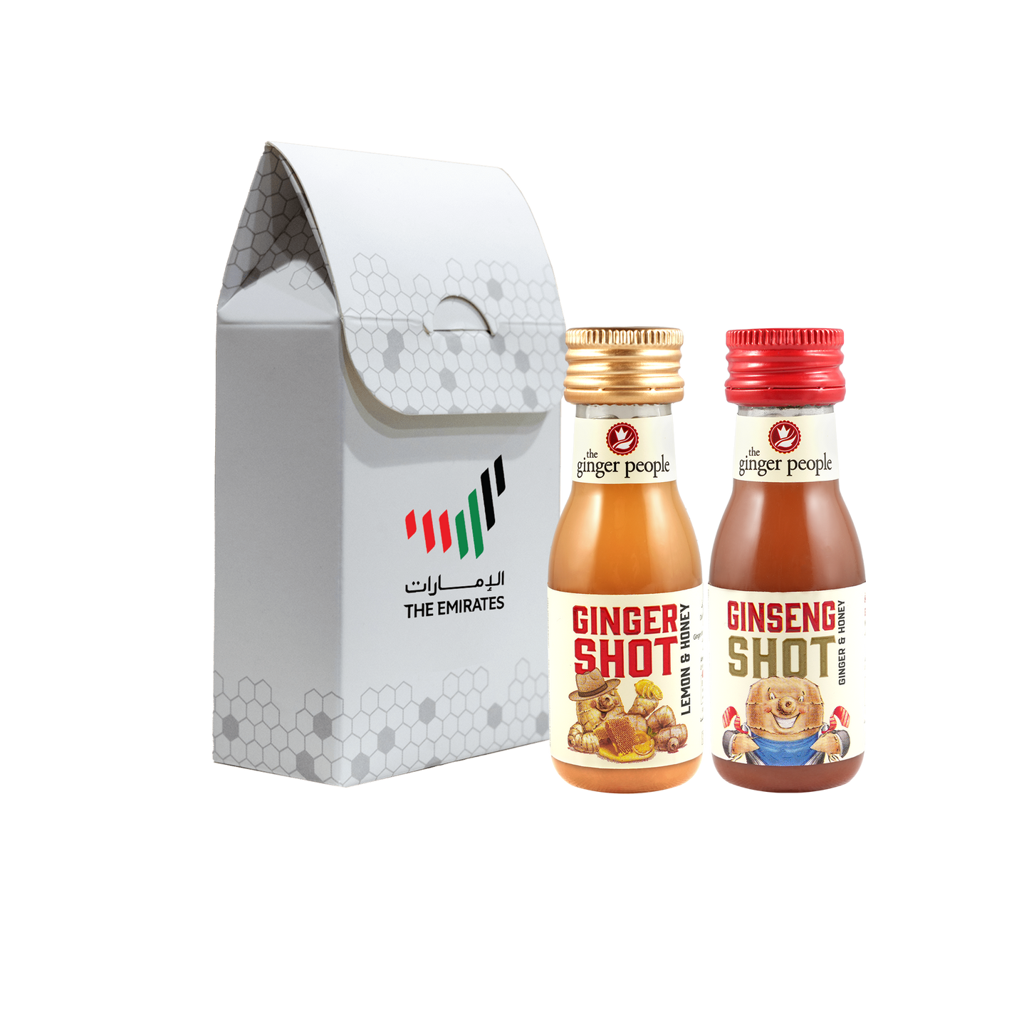 Ginger and Ginseng Shots - UAE National Day Gifts Pack of 6