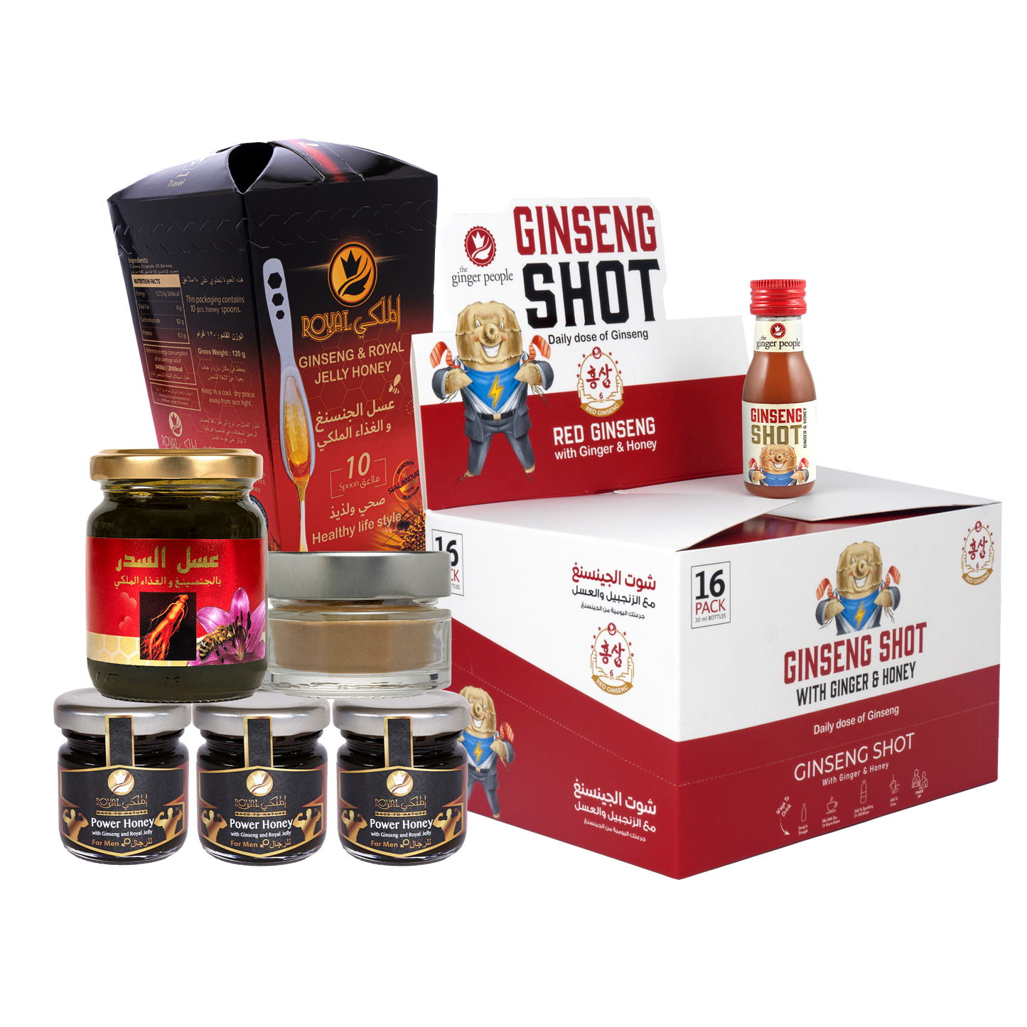 Man Energy And Vitality Kit (Ginseng Set)
