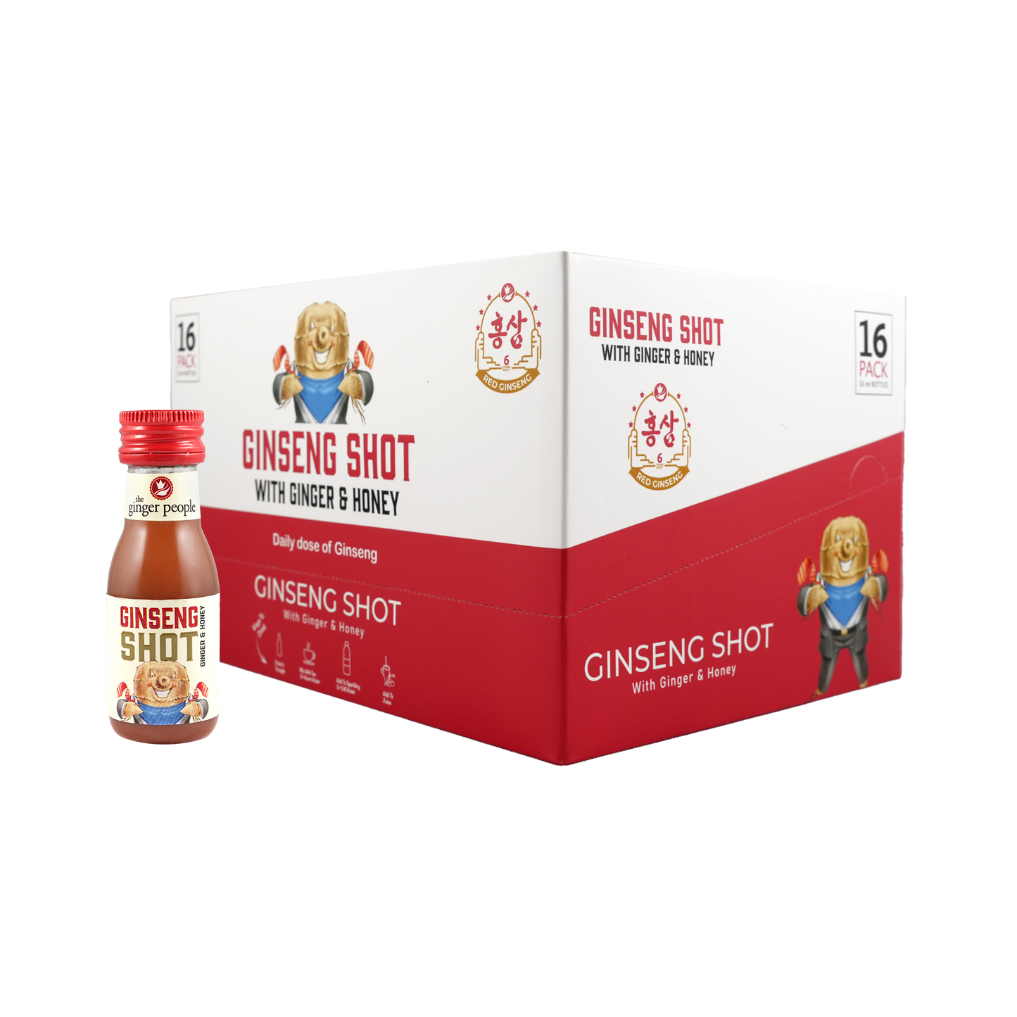 Ginseng Shot 30Ml Pack Of 16