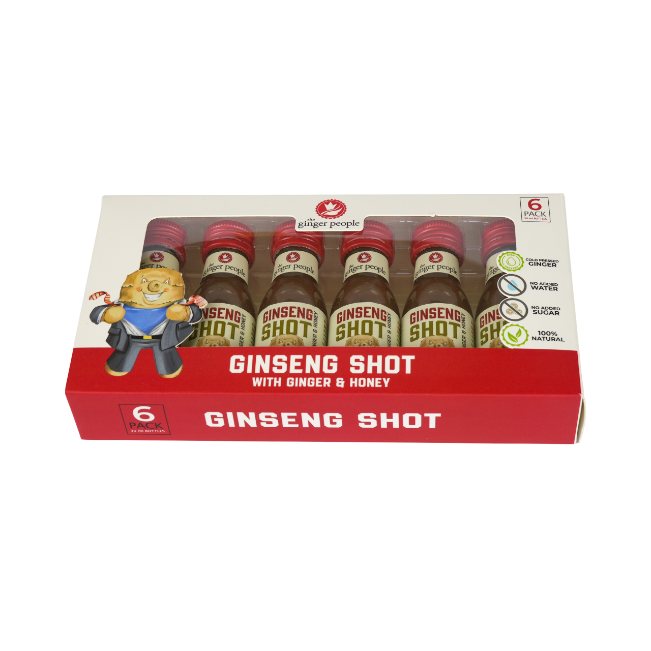 شوت الجنسنغ 30 مل علبة من 6 عبوات