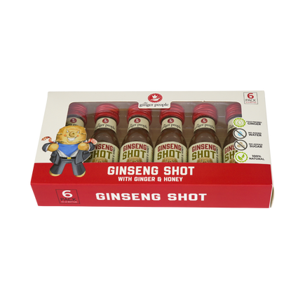 شوت الجنسنغ 30 مل علبة من 6 عبوات