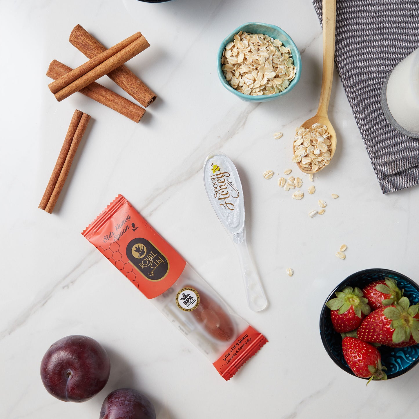 Ginseng & Royal Jelly Honey Spoon 10 pieces