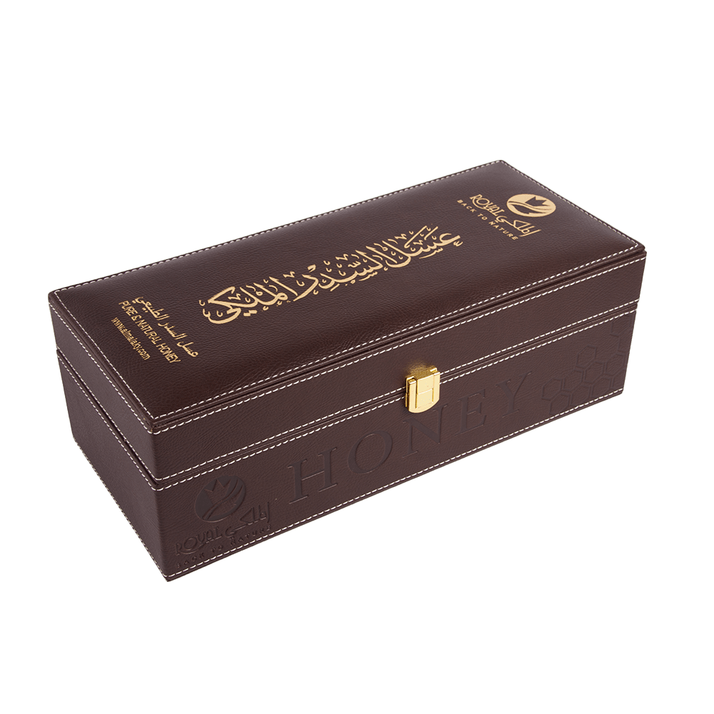 Emirates Sidr Honey with Leather Case – 550G – luxury Gift