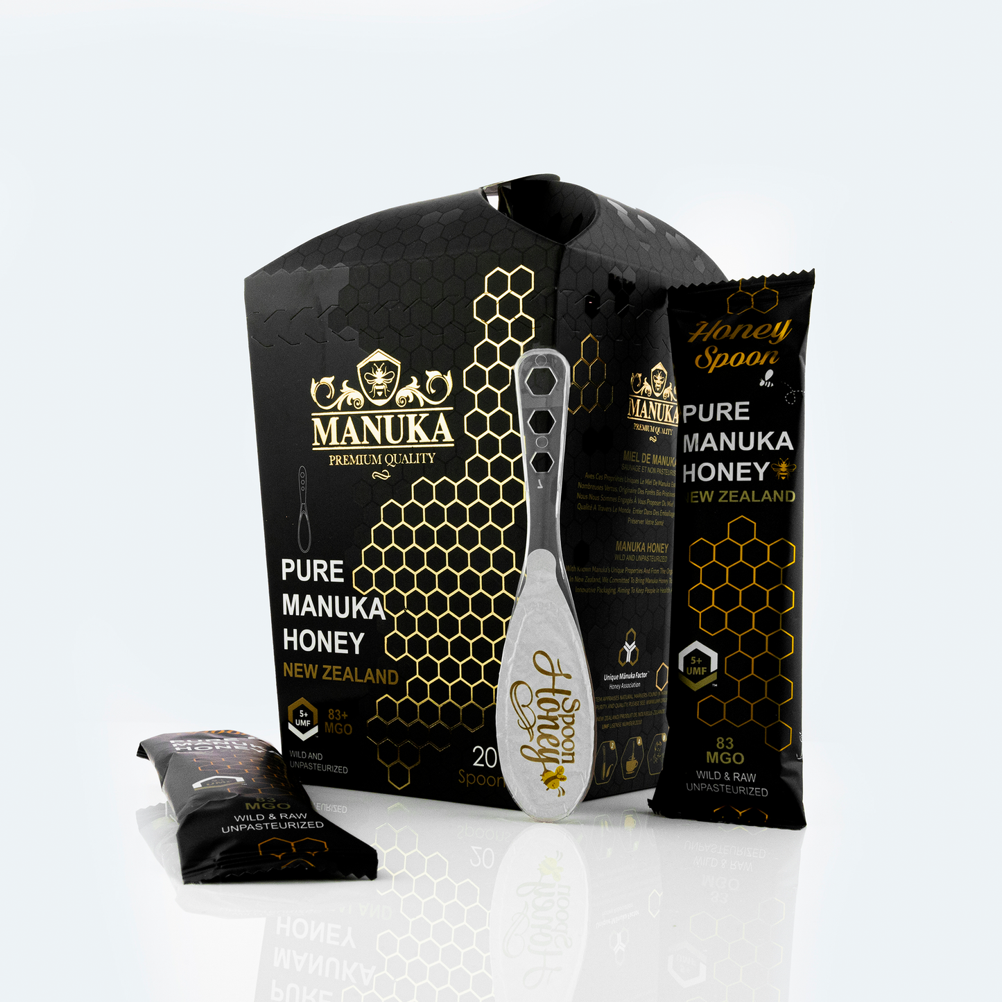 Royal Manuka honey spoon UMF5+ , MGO 83+