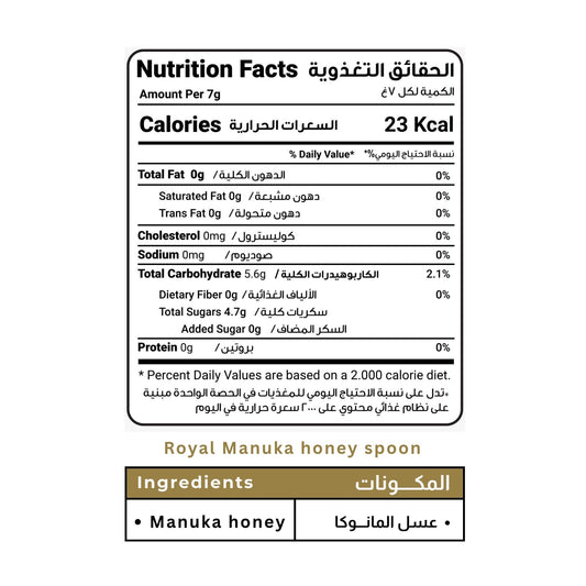 Newzealand Manuka honey spoon UMF20+ , MGO 829+