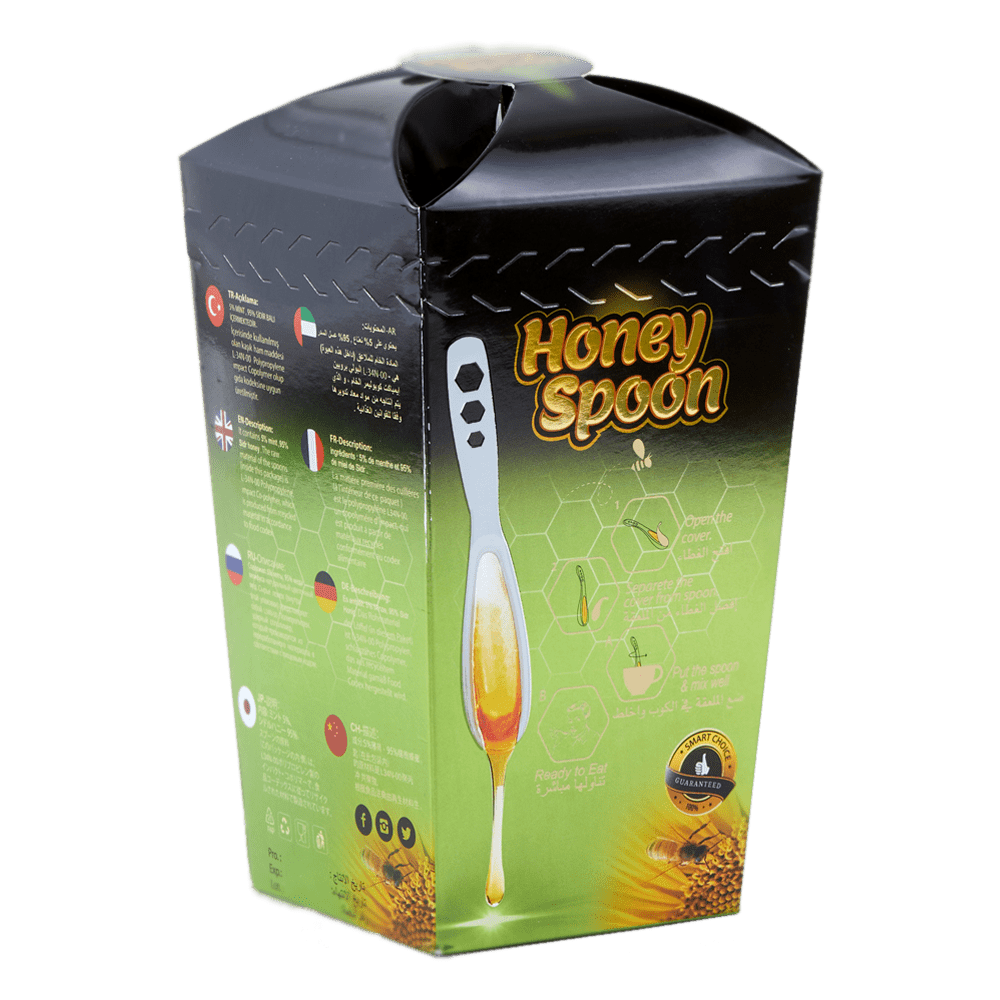 ملعقة عسل بالنعناع 10 قطع