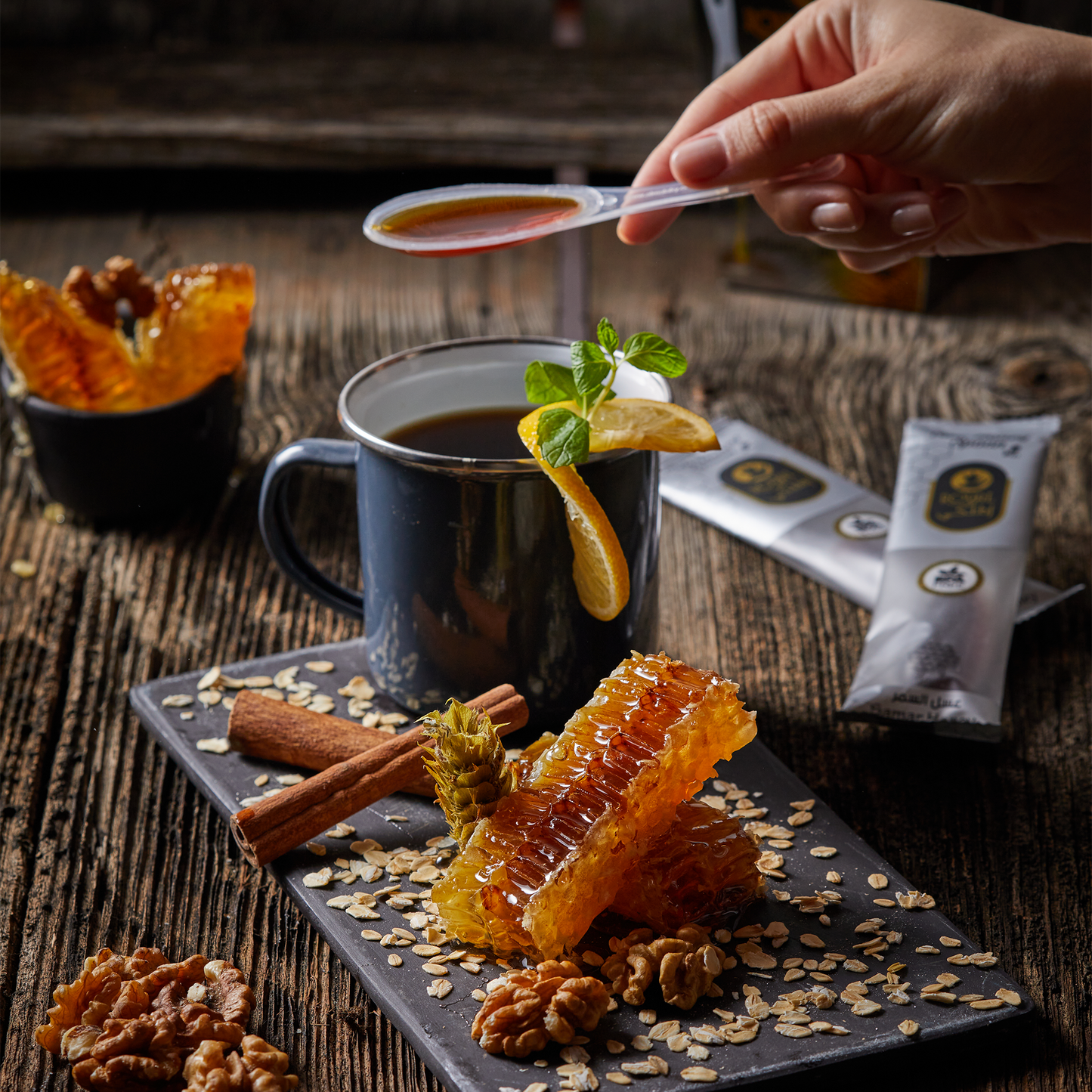 ملعقة عسل السمر 10 قطع