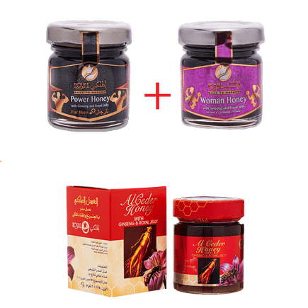  مجموعة عسل الطاقة الرجال & النساء