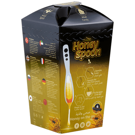 ملعقة عسل العكبر 10 قطع (4 علب) توصيل مجاني للسعودية