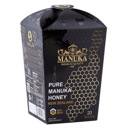 ملعقة عسل المانوكا 20قطعة UMF20 + ، MGO 829