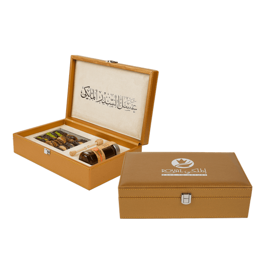 صندوق العسل الملكي – هدية فاخرة