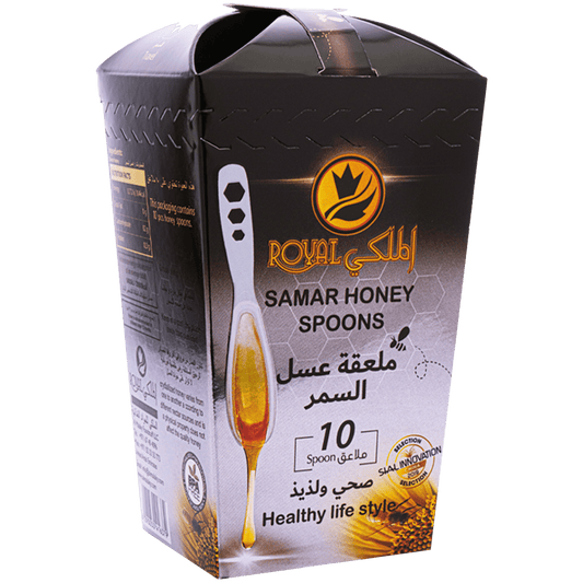 ملعقة عسل السمر 10 قطع