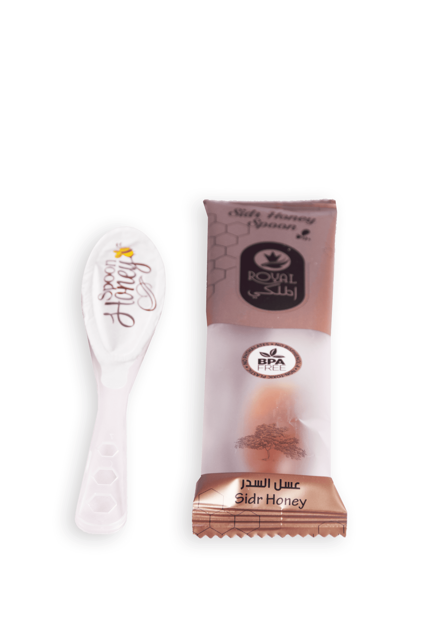 ملعقة عسل السدر الإماراتي 20 ملعقة – كرتون ذهبي